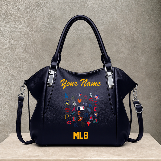 LIMITED EDITION - NEW CUSTOMIZED MLB32 MLB ALL TEAMS SHOULDER HANDBAG