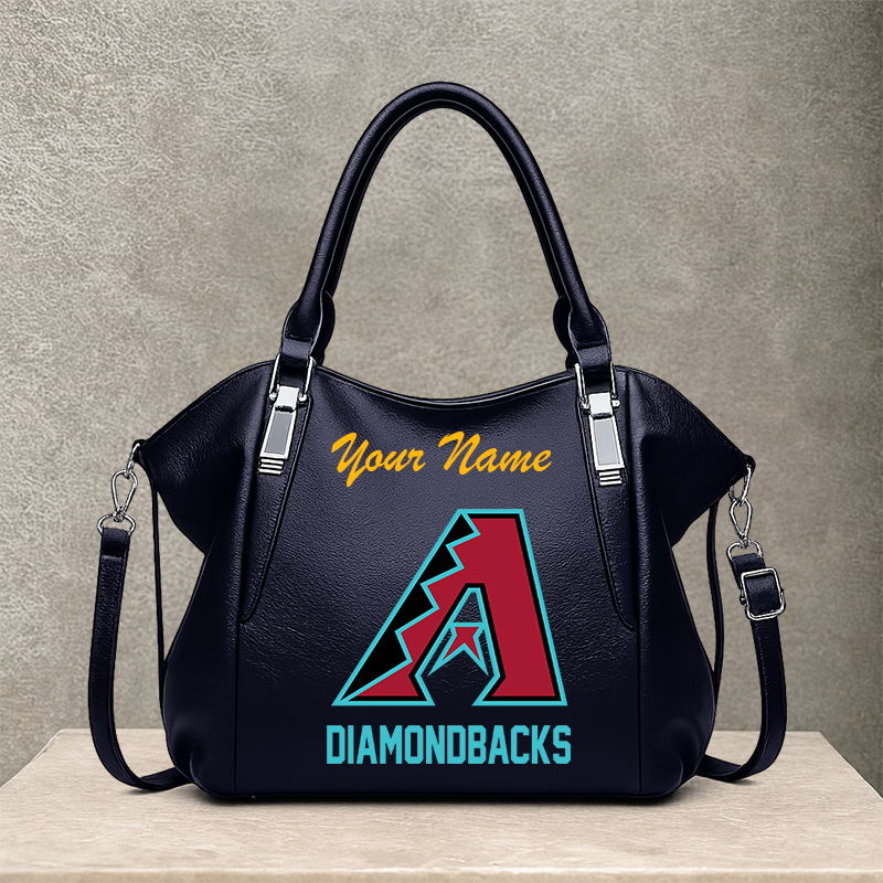 LIMITED EDITION - NEW CUSTOMIZED MLB07 ADS ARIZONA DIAMONDBACKS SHOULDER HANDBAG