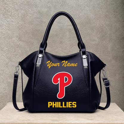 LIMITED EDITION - NEW CUSTOMIZED MLB11 PPS PHILADELPHIA PHILLIES SHOULDER HANDBAG