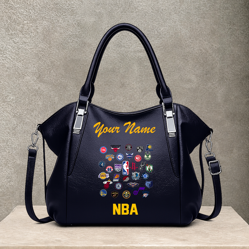 LIMITED EDITION - NEW CUSTOMIZED NBA32 NBA ALL TEAMS SHOULDER HANDBAG
