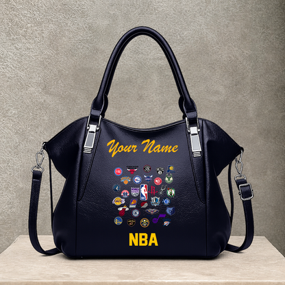 LIMITED EDITION - NEW CUSTOMIZED NBA32 NBA ALL TEAMS SHOULDER HANDBAG