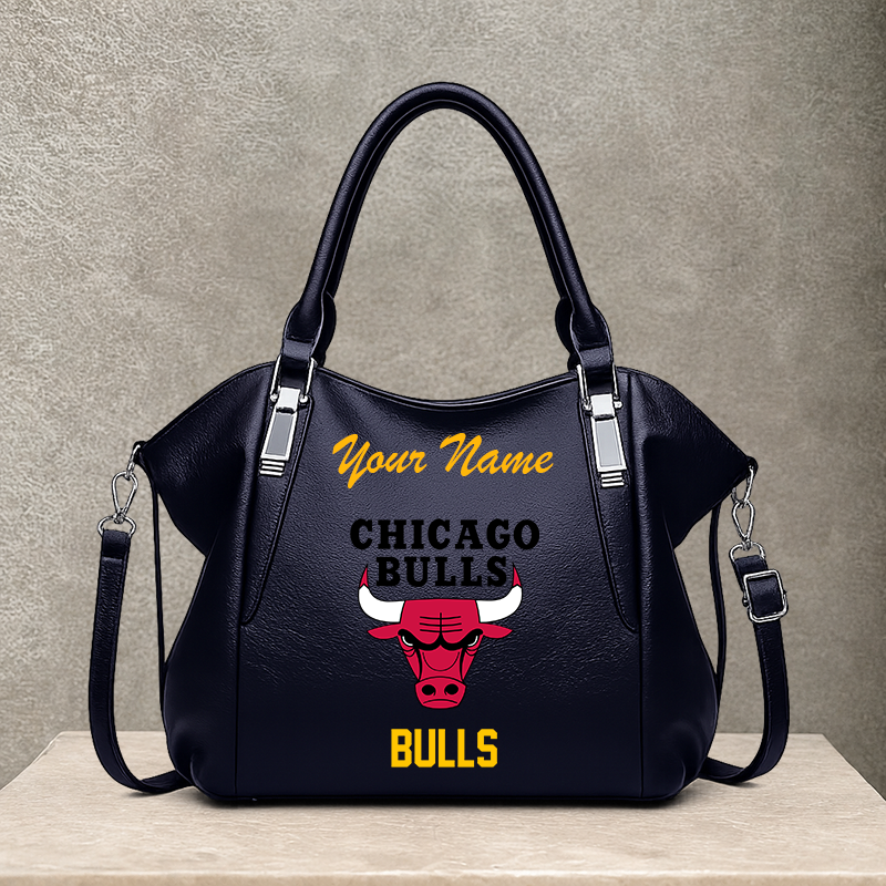LIMITED EDITION - NEW CUSTOMIZED NBA19 CBU CHICAGO BULLS SHOULDER HANDBAG