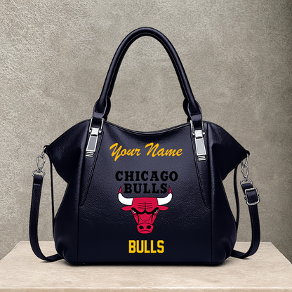 LIMITED EDITION - NEW CUSTOMIZED NBA19 CBU CHICAGO BULLS SHOULDER HANDBAG