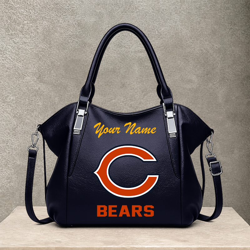 LIMITED EDITION - NEW CUSTOMIZED NFL26 CCB CHICAGO BEARS SHOULDER HANDBAG