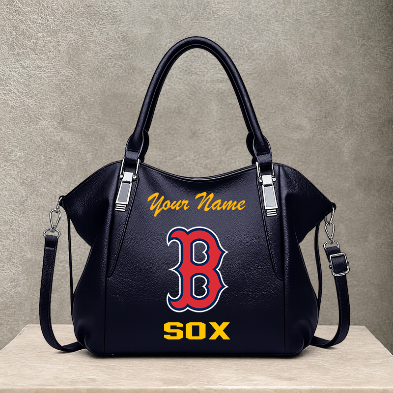 LIMITED EDITION - NEW CUSTOMIZED MLB03 BRS BOSTON RED SOXSHOULDER HANDBAG