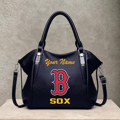 LIMITED EDITION - NEW CUSTOMIZED MLB03 BRS BOSTON RED SOXSHOULDER HANDBAG