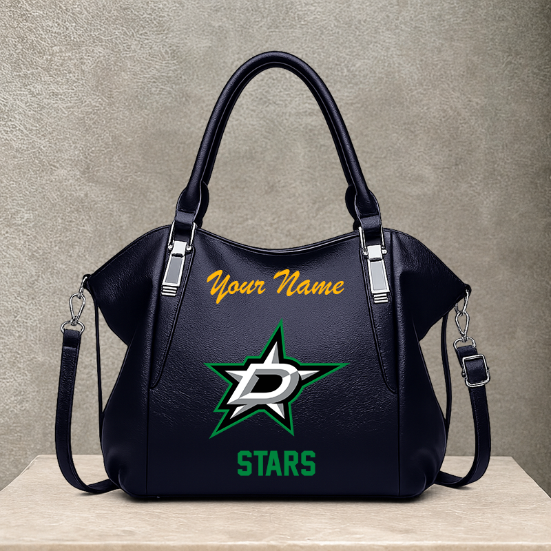 LIMITED EDITION - NEW CUSTOMIZED NHL15 DLS DALLAS STARS SHOULDER HANDBAG