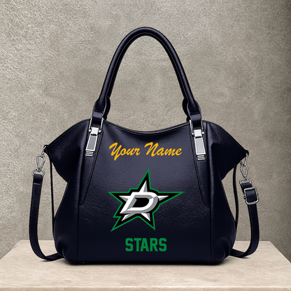 LIMITED EDITION - NEW CUSTOMIZED NHL15 DLS DALLAS STARS SHOULDER HANDBAG
