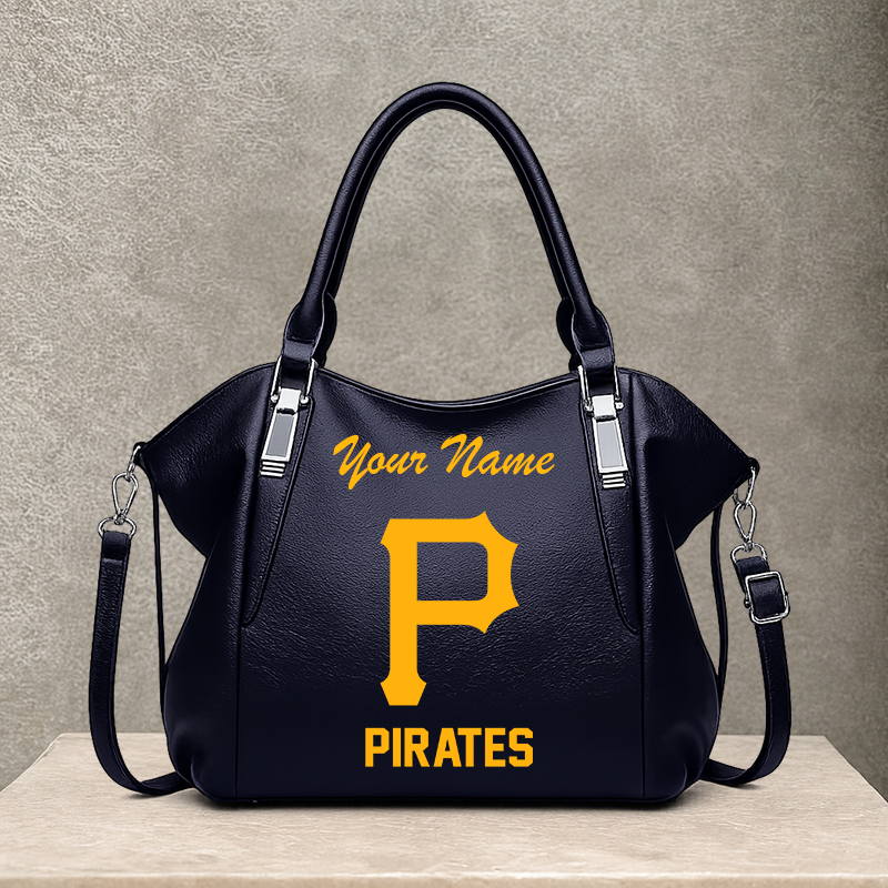 LIMITED EDITION - NEW CUSTOMIZED MLB29 PHP PITTSBURGH PIRATES SHOULDER HANDBAG