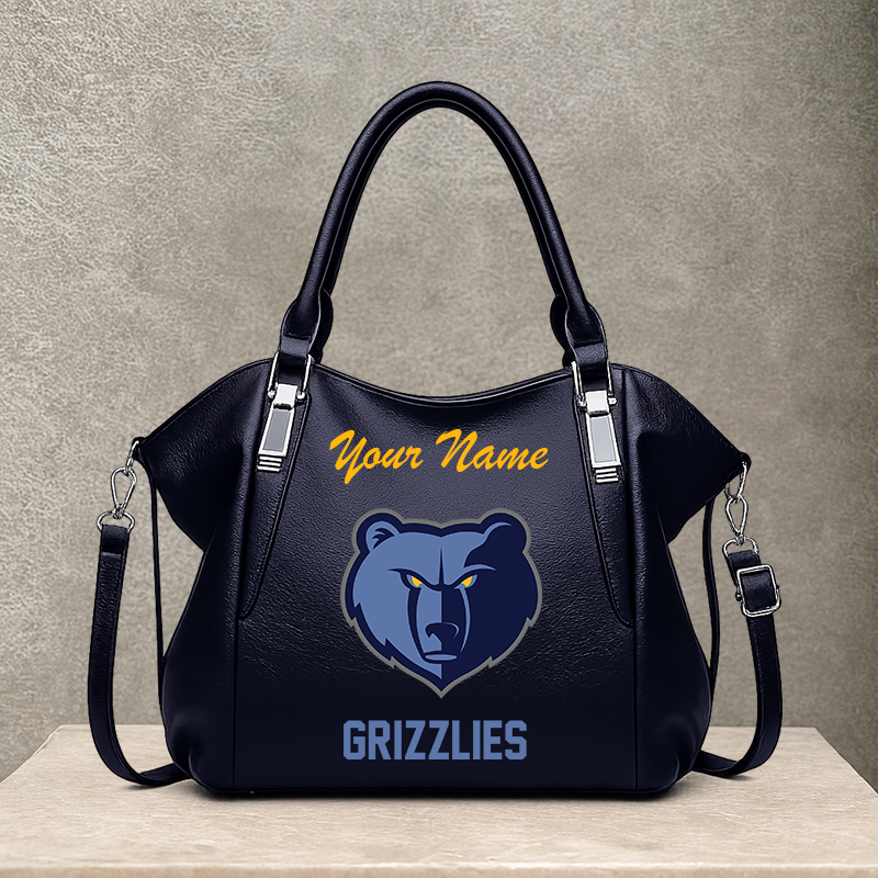 LIMITED EDITION - NEW CUSTOMIZED NBA13 MGR MEMPHIS GRIZZLIES SHOULDER HANDBAG