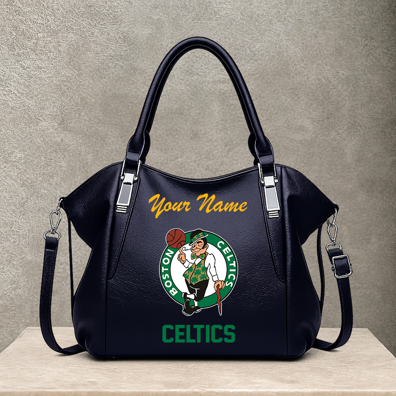 LIMITED EDITION - NEW CUSTOMIZED NBA03 BCE BOSTON CELTICS SHOULDER HANDBAG