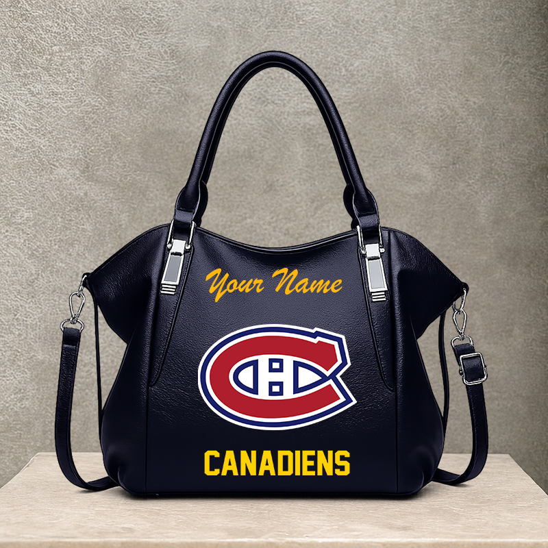 LIMITED EDITION - NEW CUSTOMIZED NHL11 MCD MONTREAL CANADIENS SHOULDER HANDBAG