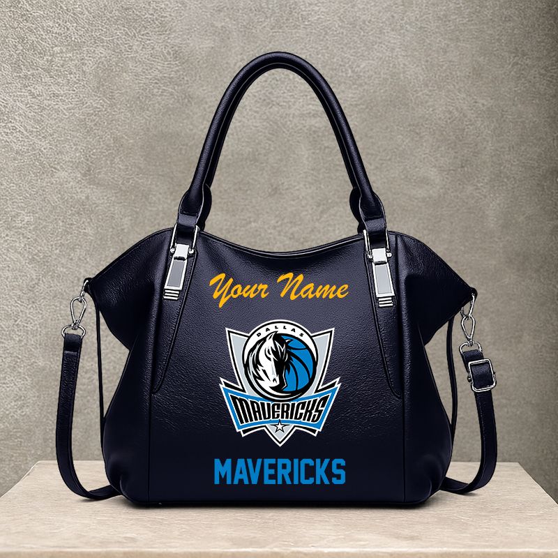LIMITED EDITION - NEW CUSTOMIZED NBA18 DMA DALLAS MAVERICKS SHOULDER HANDBAG