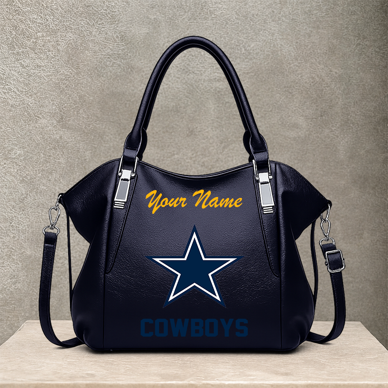 LIMITED EDITION - NEW CUSTOMIZED NFL21 DCB DALLAS COWBOYS SHOULDER HANDBAG