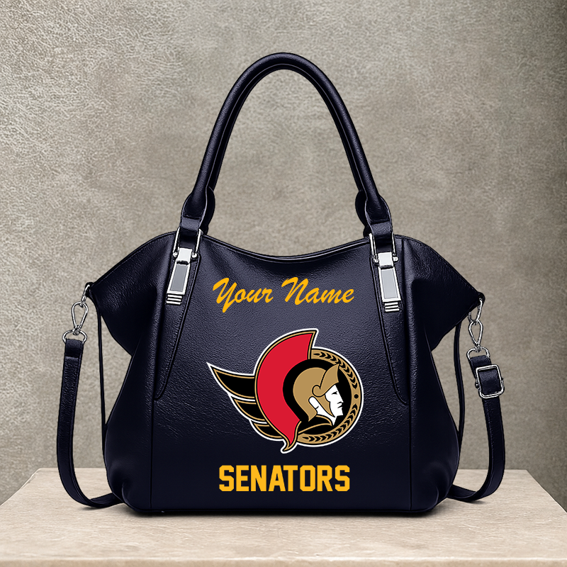 LIMITED EDITION - NEW CUSTOMIZED NHL29 OSN OTTAWA SENATORS SHOULDER HANDBAG