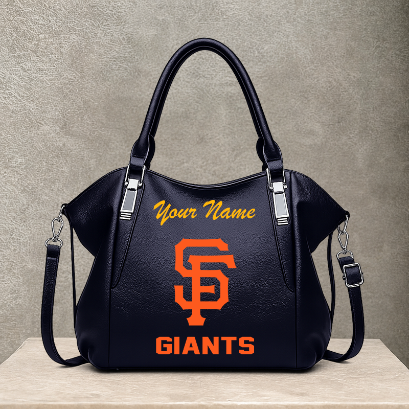 LIMITED EDITION - NEW CUSTOMIZED MLB06 SFG SAN FRANCISCO GIANTS SHOULDER HANDBAG