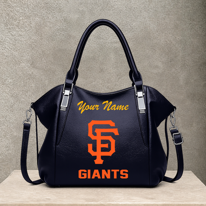 LIMITED EDITION - NEW CUSTOMIZED MLB06 SFG SAN FRANCISCO GIANTS SHOULDER HANDBAG