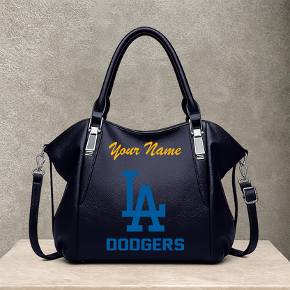 LIMITED EDITION - NEW CUSTOMIZED MLB02 LAD LOS ANGELES DODGERSSHOULDER HANDBAG
