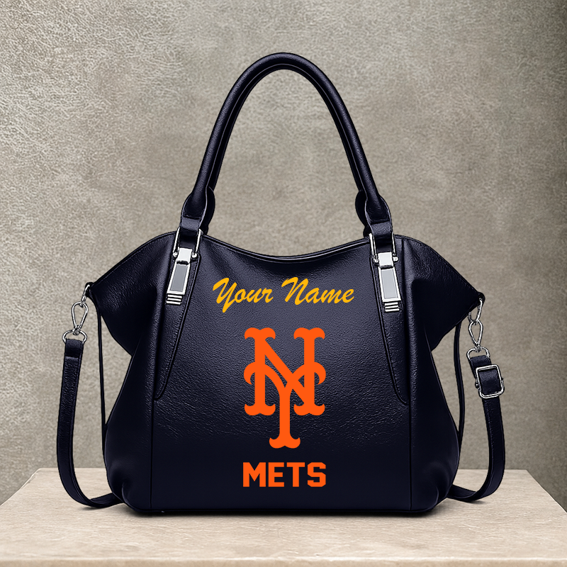 LIMITED EDITION - NEW CUSTOMIZED MLB17 NYM NEW YORK METS SHOULDER HANDBAG
