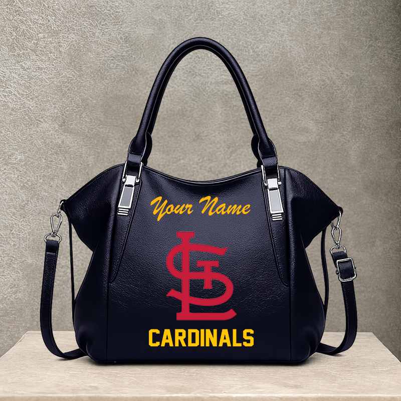 LIMITED EDITION - NEW CUSTOMIZED MLB24 SLC ST. LOUIS CARDINALS SHOULDER HANDBAG