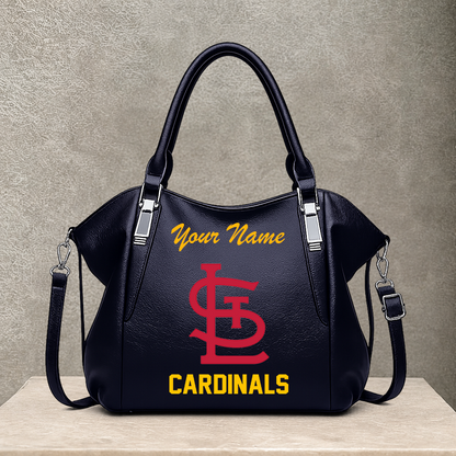 LIMITED EDITION - NEW CUSTOMIZED MLB24 SLC ST. LOUIS CARDINALS SHOULDER HANDBAG
