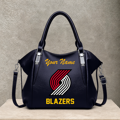 LIMITED EDITION - NEW CUSTOMIZED NBA22 PTB PORTLAND TRAIL BLAZERS SHOULDER HANDBAG