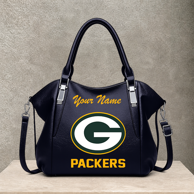 LIMITED EDITION - NEW CUSTOMIZED NFL08 GBP GREEN BAY PACKERS SHOULDER HANDBAG