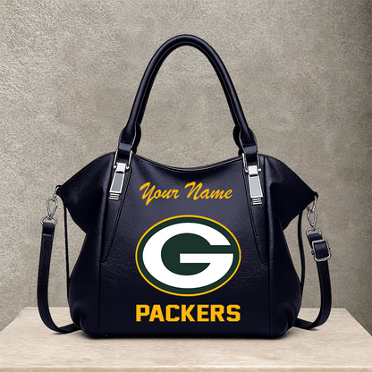 LIMITED EDITION - NEW CUSTOMIZED NFL08 GBP GREEN BAY PACKERS SHOULDER HANDBAG