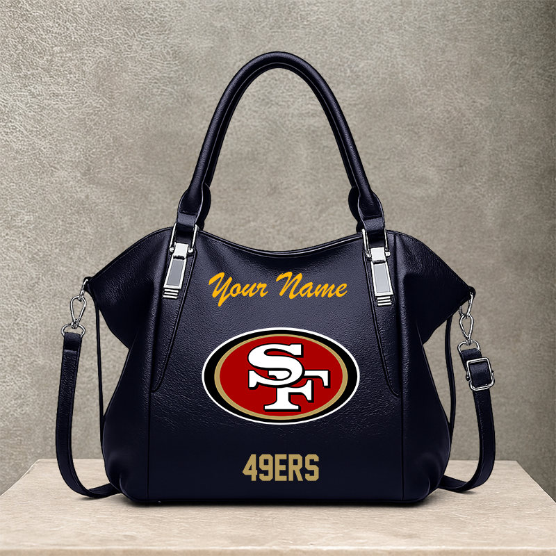 LIMITED EDITION - NEW CUSTOMIZED NFL11 SF49 SAN FRANCISCO 49ERS SHOULDER HANDBAG