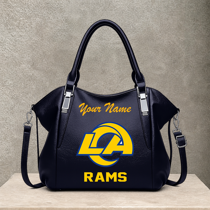 LIMITED EDITION - NEW CUSTOMIZED NFL22 LAR LOS ANGELES RAMS SHOULDER HANDBAG