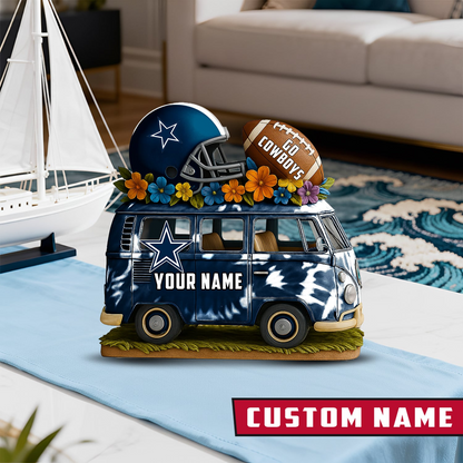 LIMITED EDITION - NEW CUSTOMIZED NFL21 DCB DALLAS COWBOYS BUS ACRYLIC BLOCK