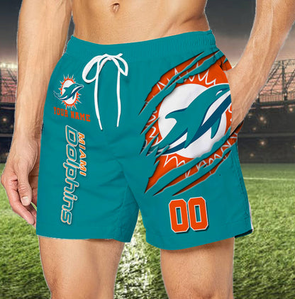 LIMITED EDITION - NEW PREMIUM NFL19 MDP MIAMI DOLPHINS SHORT PANTS