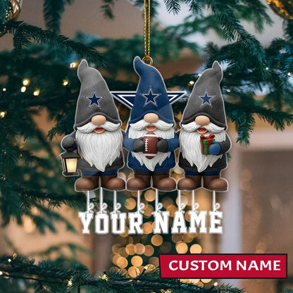 LIMITED EDITION - NEW CUSTOMIZED NFL21 DCB DALLAS COWBOYS ORNAMENT