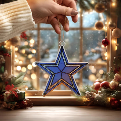 LIMITED EDITION - NEW CUSTOMIZED NFL21 DCB DALLAS COWBOYS ACRYLIC ORNAMENT