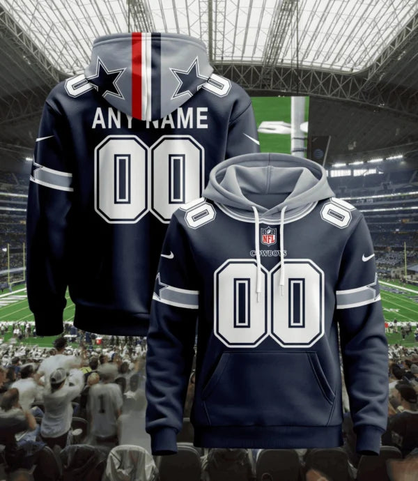 LIMITED EDITION - NEW CUSTOMIZED NFL21 DCB DALLAS COWBOYS UNISEX T-SHIRT, POLO, HOODIE & JACKETS