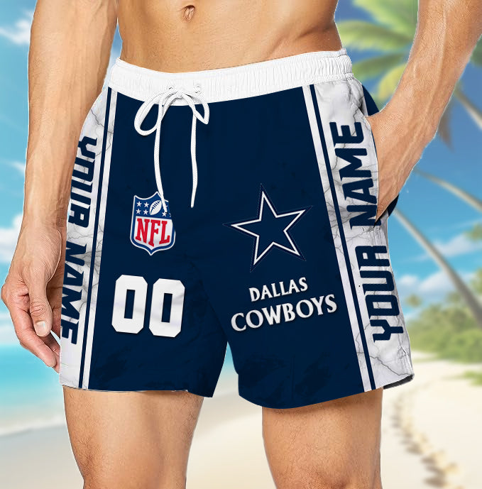 LIMITED EDITION - NEW CUSTOMIZED NFL21 DCB DALLAS COWBOYS UNISEX SHORT PANTS