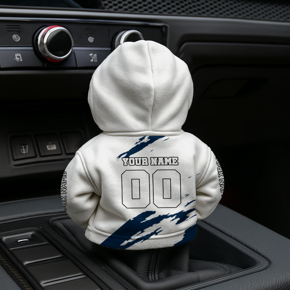 LIMITED EDITION - NEW CUSTOMIZED NFL21 DCB DALLAS COWBOYS CAR HOODIE SHIFT KNOB COVER