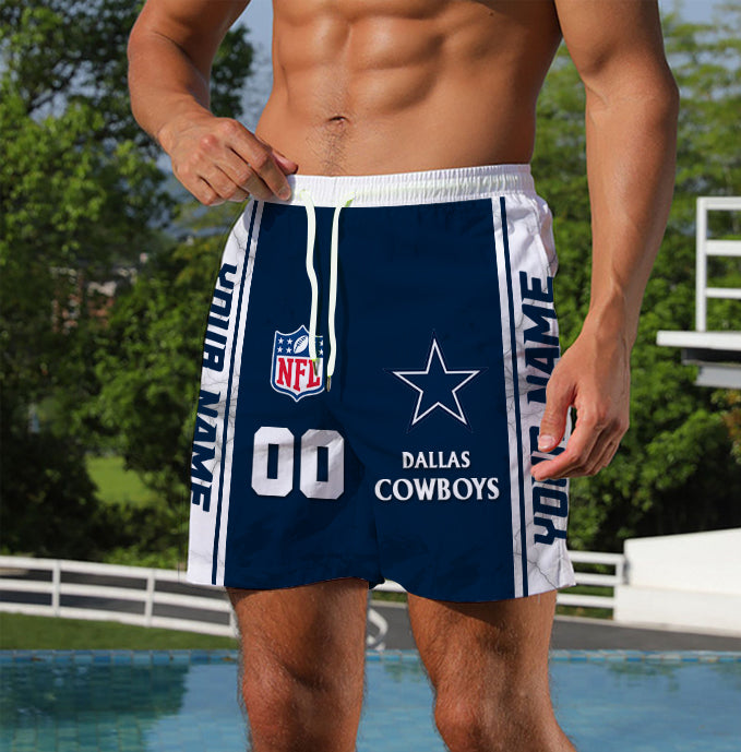LIMITED EDITION - NEW CUSTOMIZED NFL21 DCB DALLAS COWBOYS UNISEX SHORT PANTS