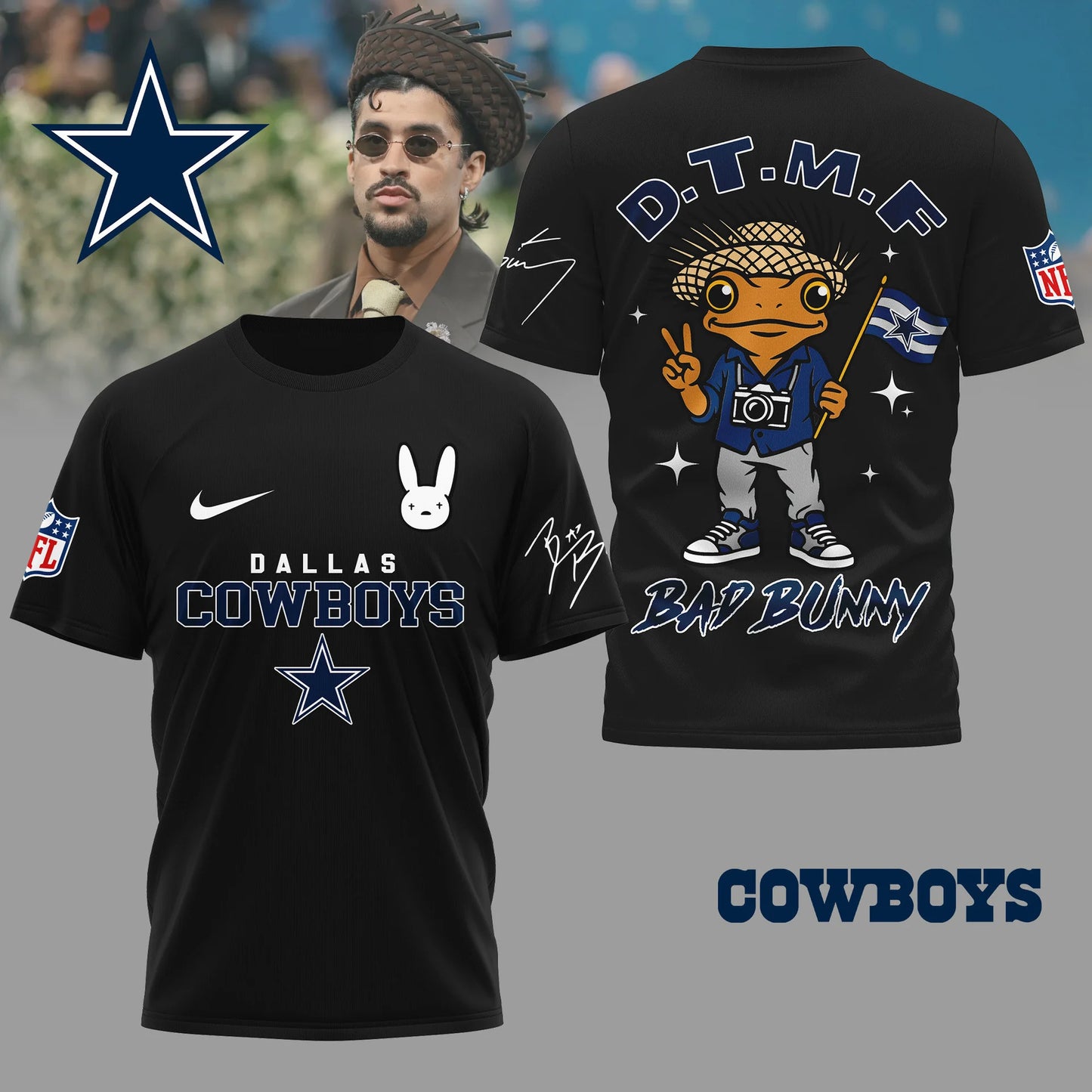LIMITED EDITION - NEW CUSTOMIZED NFL21 DCB DALLAS COWBOYS T-SHIRT, HOODIE, ZIP HOODIE