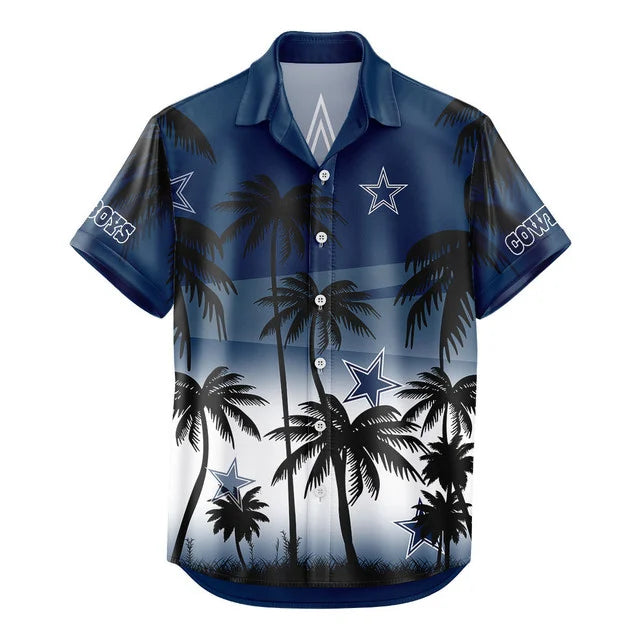 LIMITED EDITION - NEW CUSTOMIZED UNISEX NFL21 DCB DALLAS COWBOYS HAWAIIAN SHIRT & SHORTS SET