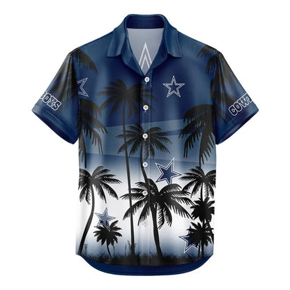 LIMITED EDITION - NEW CUSTOMIZED UNISEX NFL21 DCB DALLAS COWBOYS HAWAIIAN SHIRT & SHORTS SET