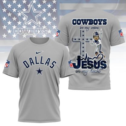 LIMITED EDITION - NEW CUSTOMIZED NFL21 DCB DALLAS COWBOYS T-SHIRT | MULTIPLE COLORS AVAILABLE