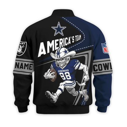 LIMITED EDITION - NEW CUSTOMIZED NFL21 DCB DALLAS COWBOYS UNISEX T-SHIRT, POLO, HOODIE & JACKETS