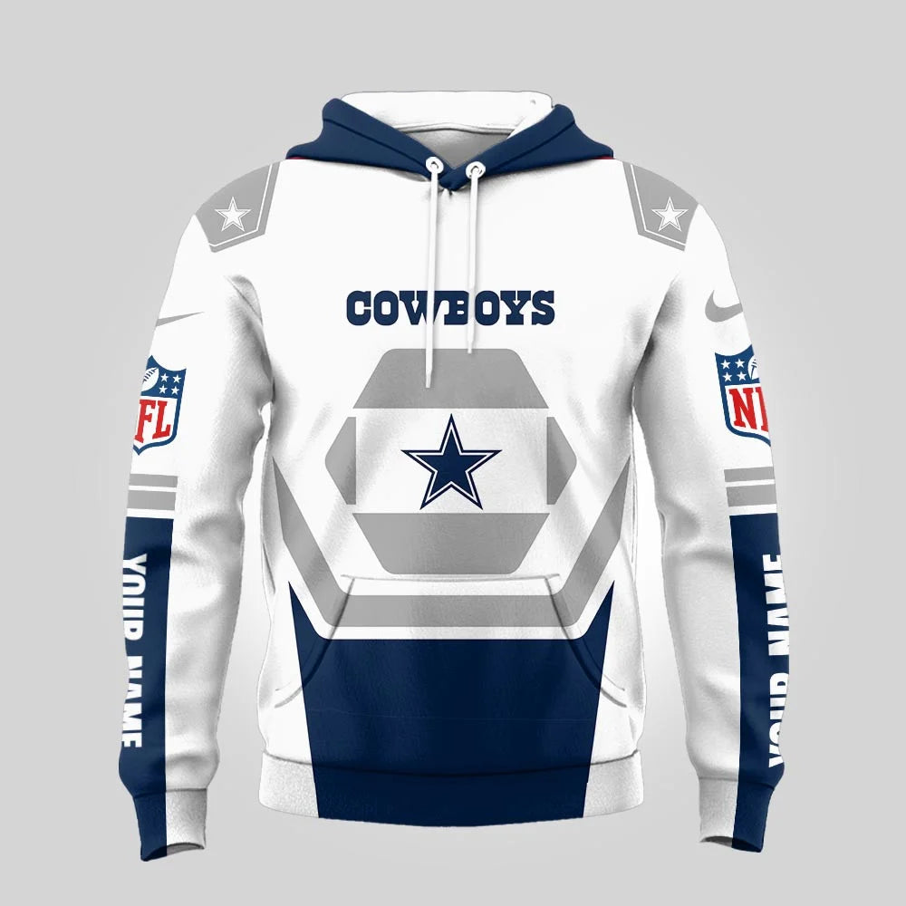 LIMITED EDITION - NEW CUSTOMIZED NFL21 DCB DALLAS COWBOYS UNISEX T-SHIRT, POLO, HOODIE & JACKETS