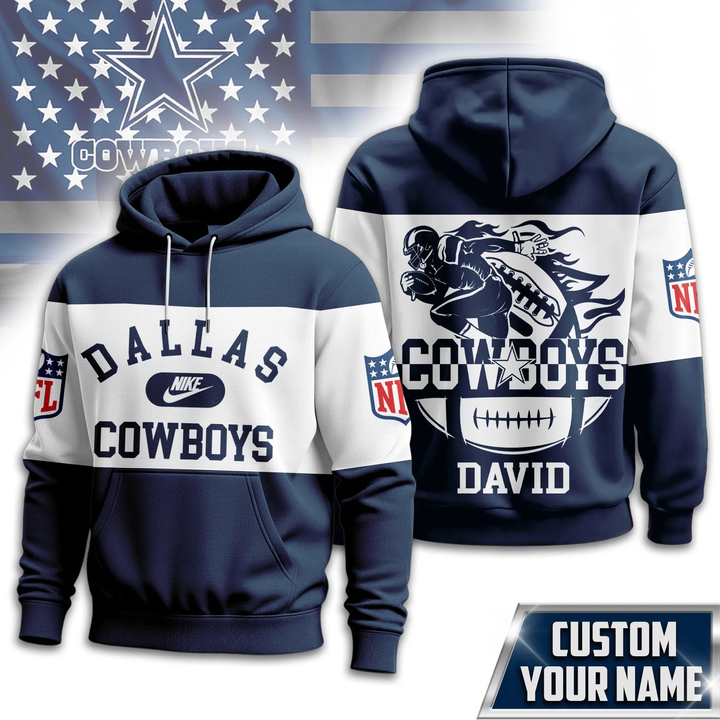 LIMITED EDITION - NEW CUSTOMIZED NFL21 DCB DALLAS COWBOYS T-SHIRT, HOODIE, ZIP HOODIE