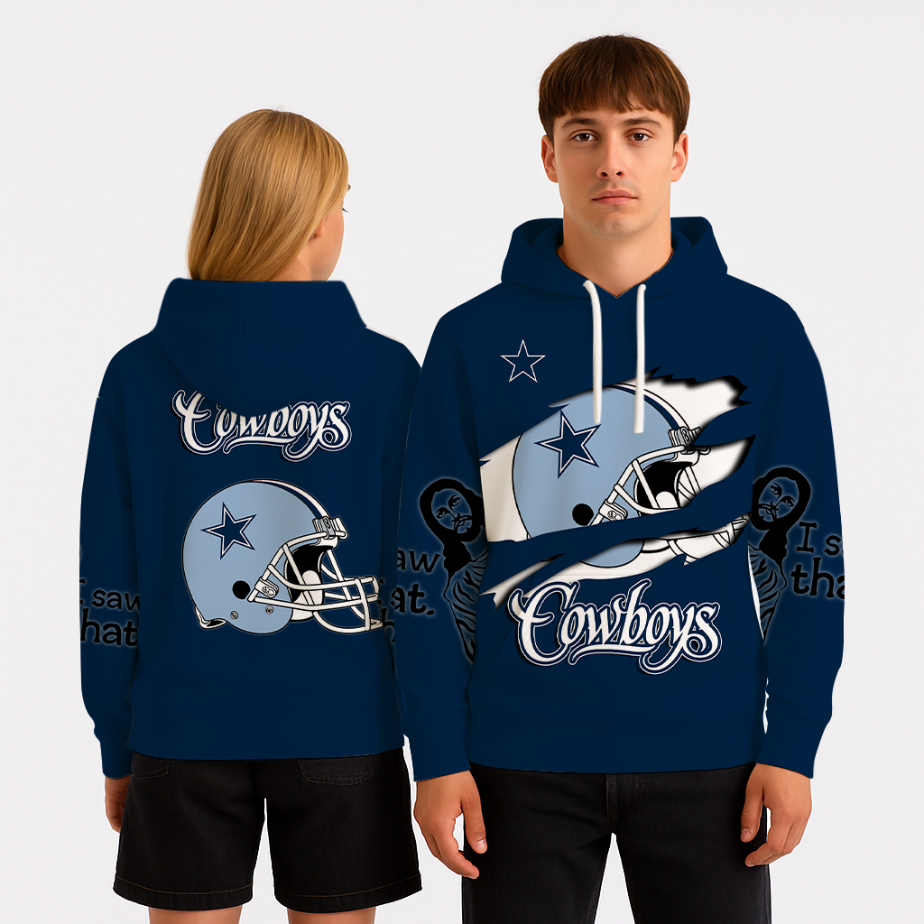 LIMITED EDITION - NEW CUSTOMIZED NFL21 DCB DALLAS COWBOYS UNISEX T-SHIRT, POLO, HOODIE & JACKETS