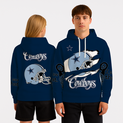 LIMITED EDITION - NEW CUSTOMIZED NFL21 DCB DALLAS COWBOYS UNISEX T-SHIRT, POLO, HOODIE & JACKETS