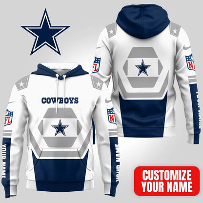 LIMITED EDITION - NEW CUSTOMIZED NFL21 DCB DALLAS COWBOYS UNISEX T-SHIRT, POLO, HOODIE & JACKETS