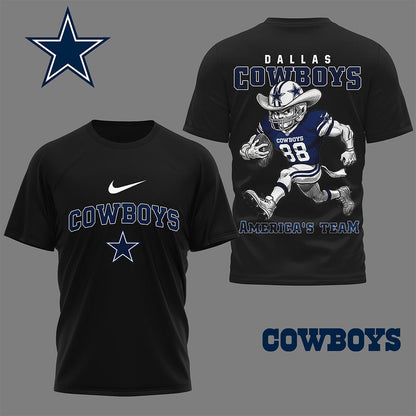 LIMITED EDITION - NEW CUSTOMIZED NFL21 DCB DALLAS COWBOYS NATION GEAR 3D SHIRT