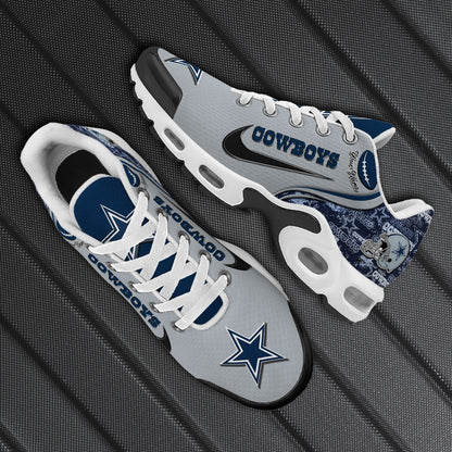 LIMITED EDITION - NEW CUSTOMIZED NFL21 DCB DALLAS COWBOYS UNISEX AIR MAX PLUS SNEAKERS